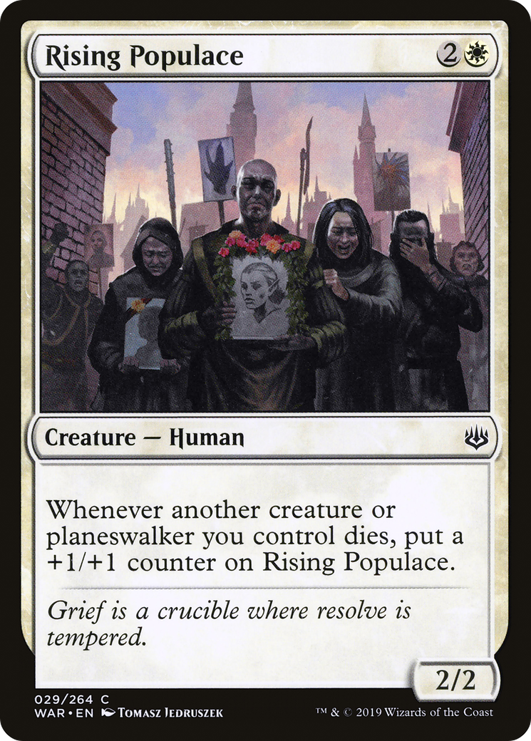 Rising Populace (WAR-029) (Foil)