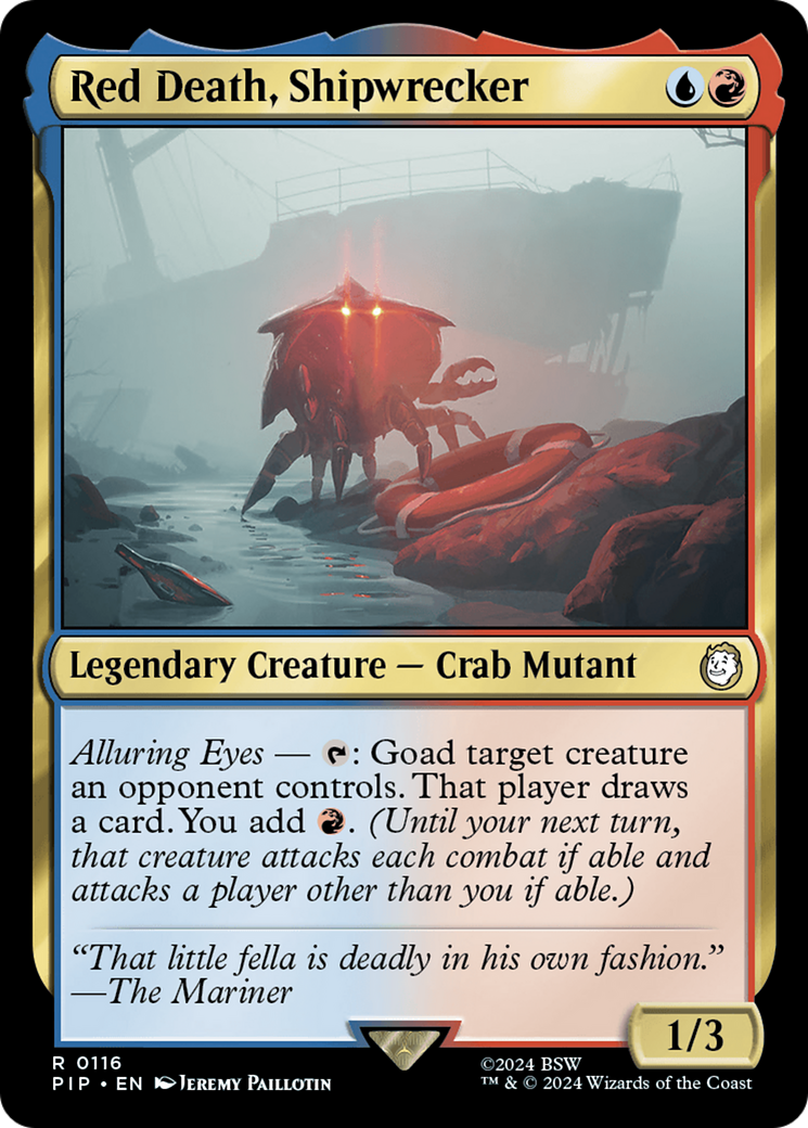 Red Death, Shipwrecker (PIP-116) (Foil)