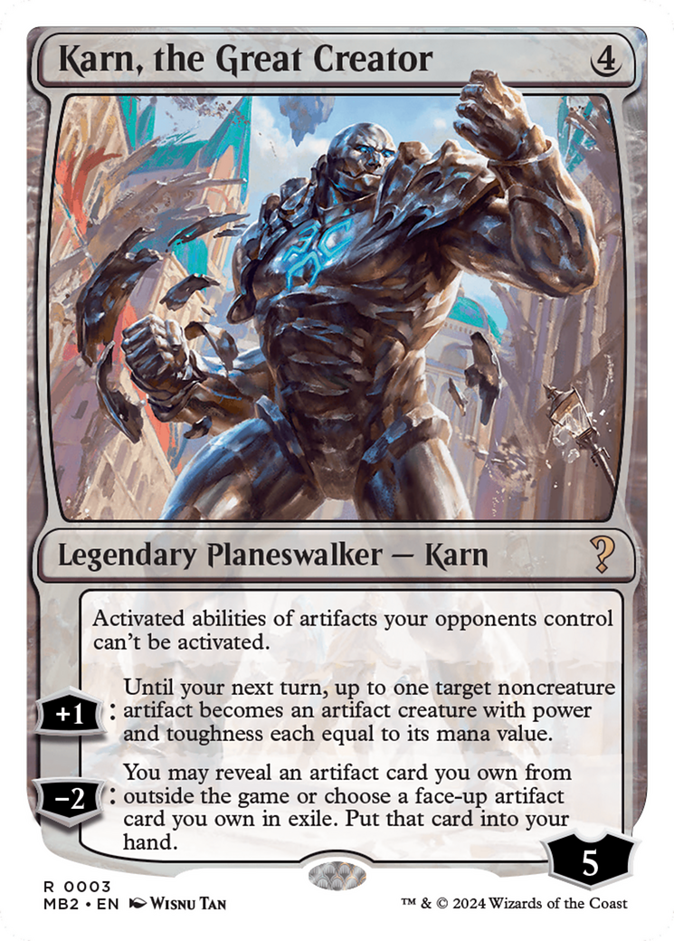 Karn, the Great Creator (MB2-003)