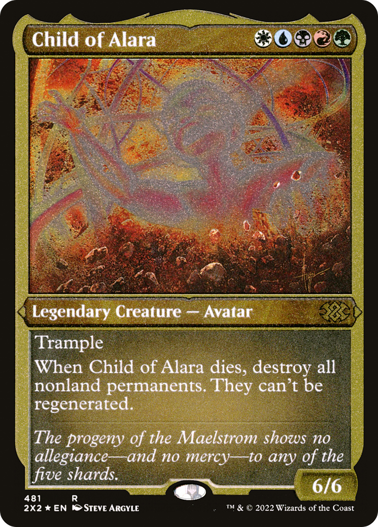 Child of Alara (2X2-481) (Etched Foil)