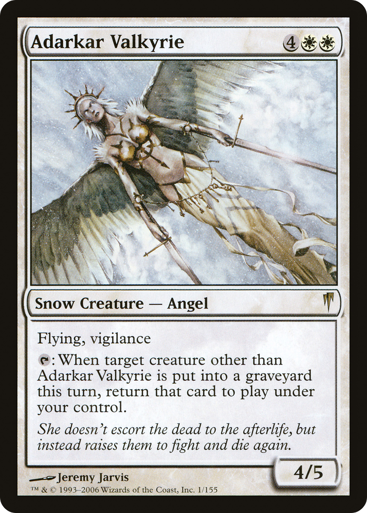 Adarkar Valkyrie (CSP-001) (Foil)