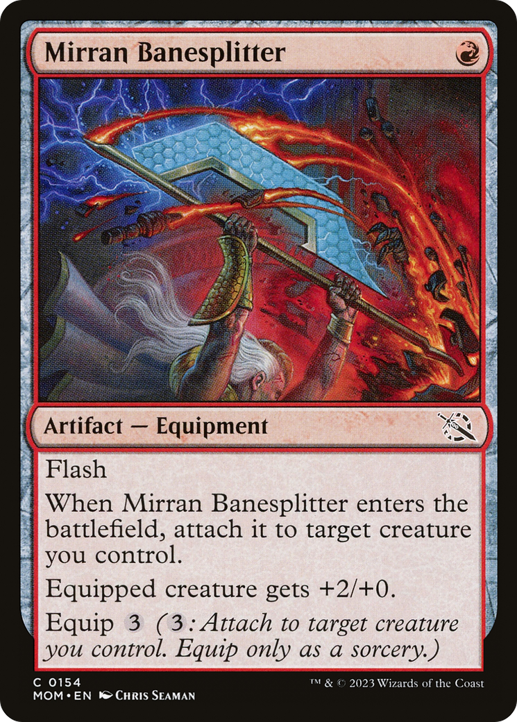 Mirran Banesplitter (MOM-154) (Foil)