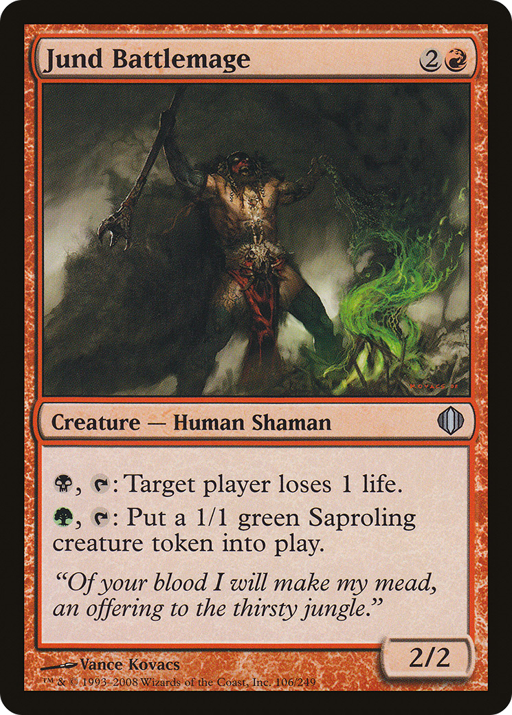 Jund Battlemage (ALA-106) (Foil)