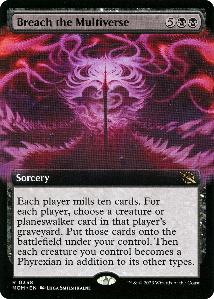 Breach the Multiverse (MOM-358) (Extended Art) (Foil)
