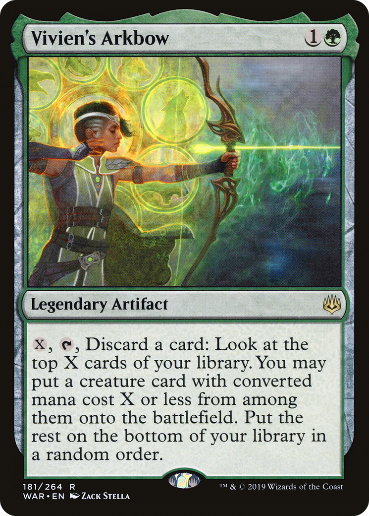 Vivien's Arkbow (WAR-181) (Foil)