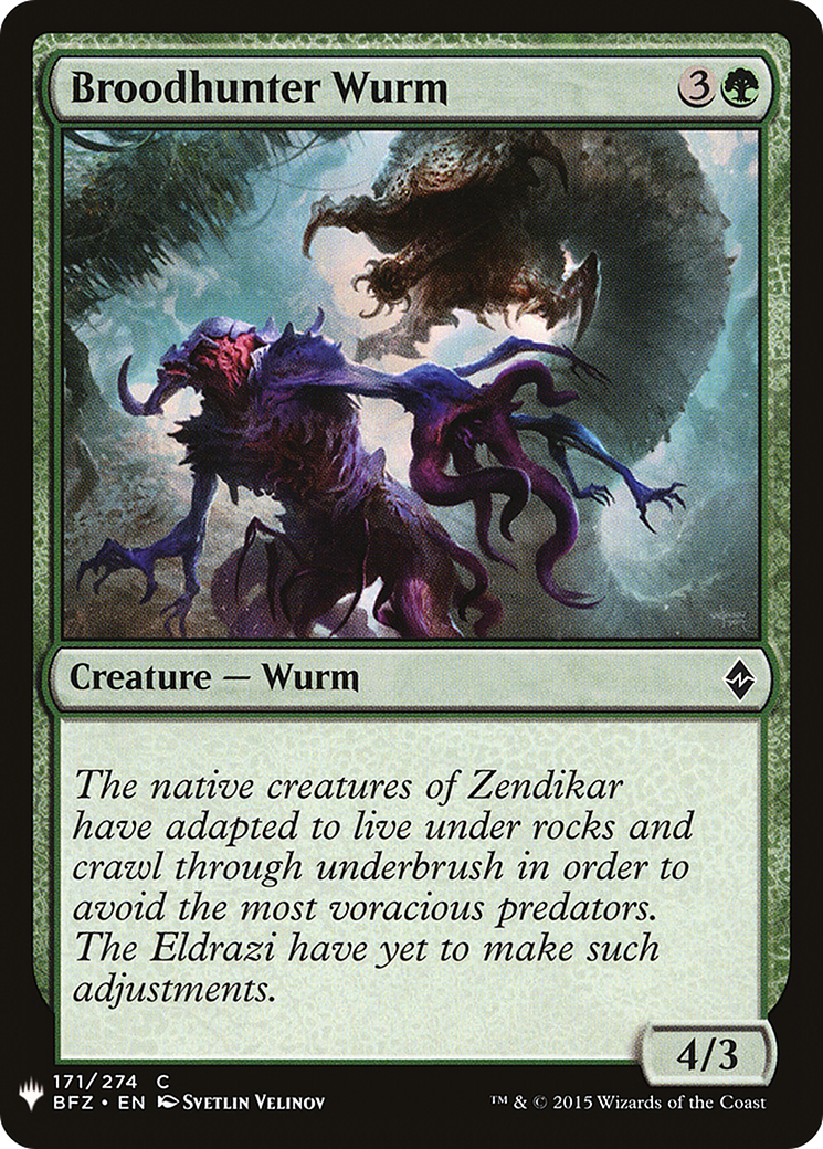 Broodhunter Wurm (LIST-BFZ-171)