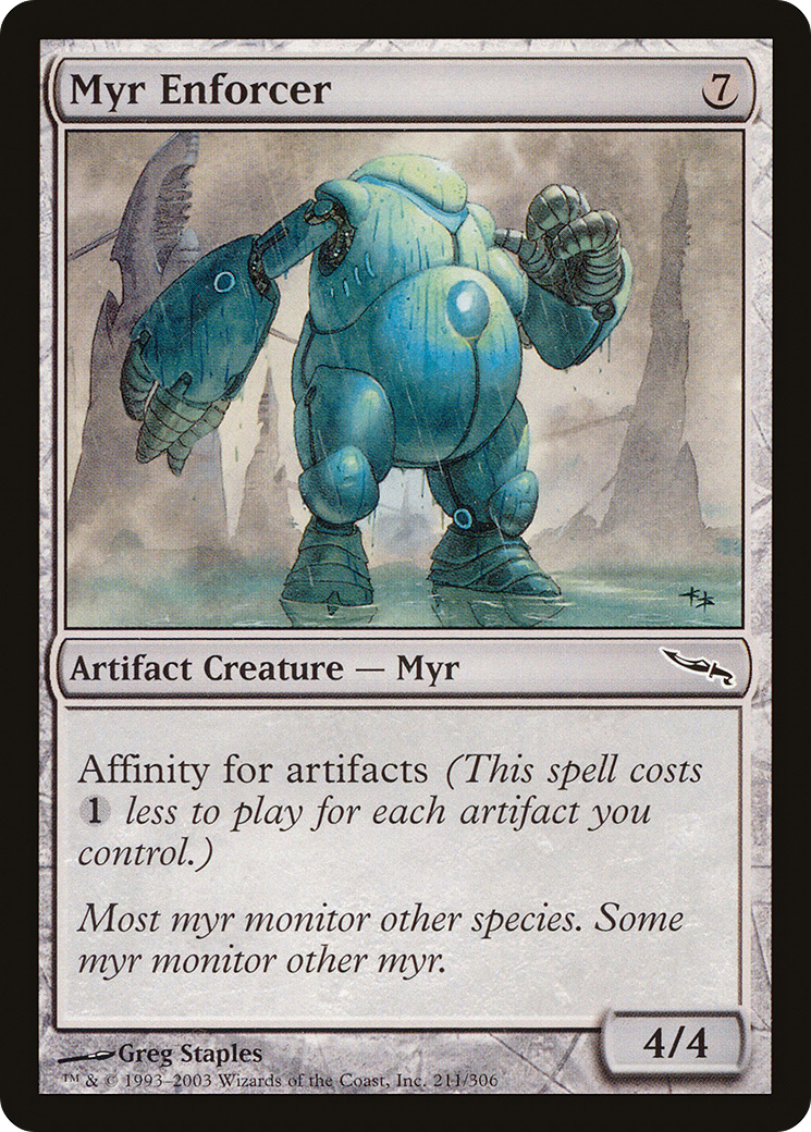 Myr Enforcer (MRD-211) (Foil)