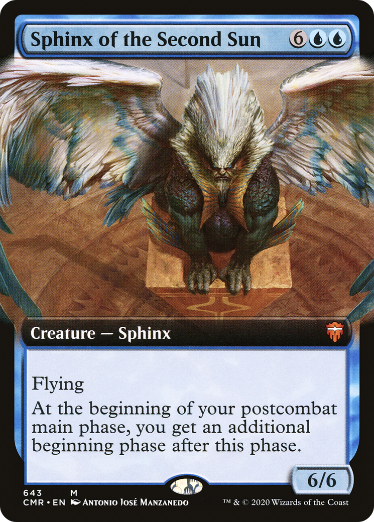Sphinx of the Second Sun (CMR-643) (Extended Art) (Foil)