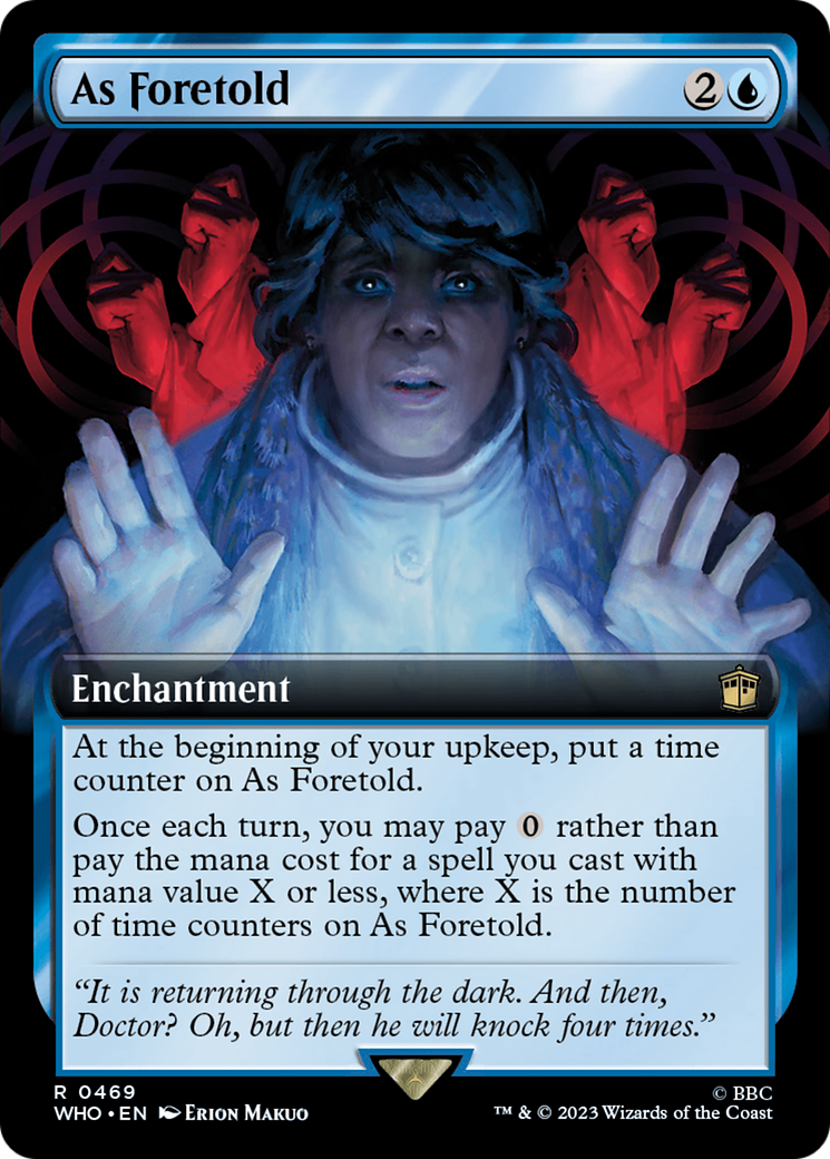 As Foretold (WHO-469) (Extended Art) (Foil)