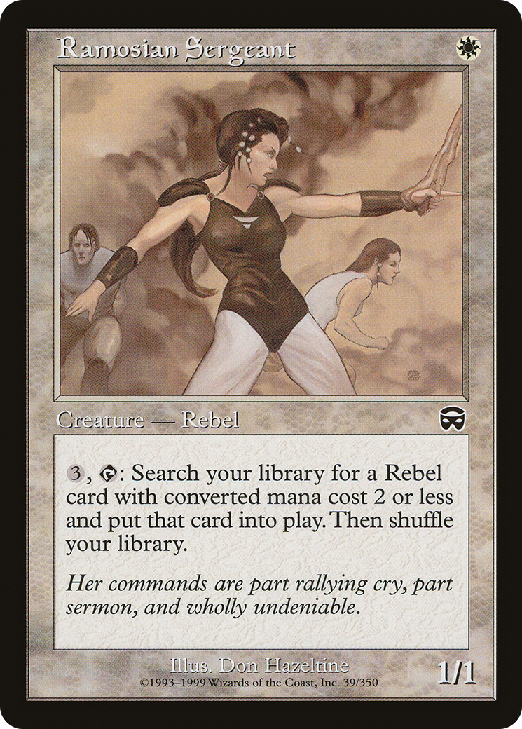 Ramosian Sergeant (MMQ-039) (Foil)