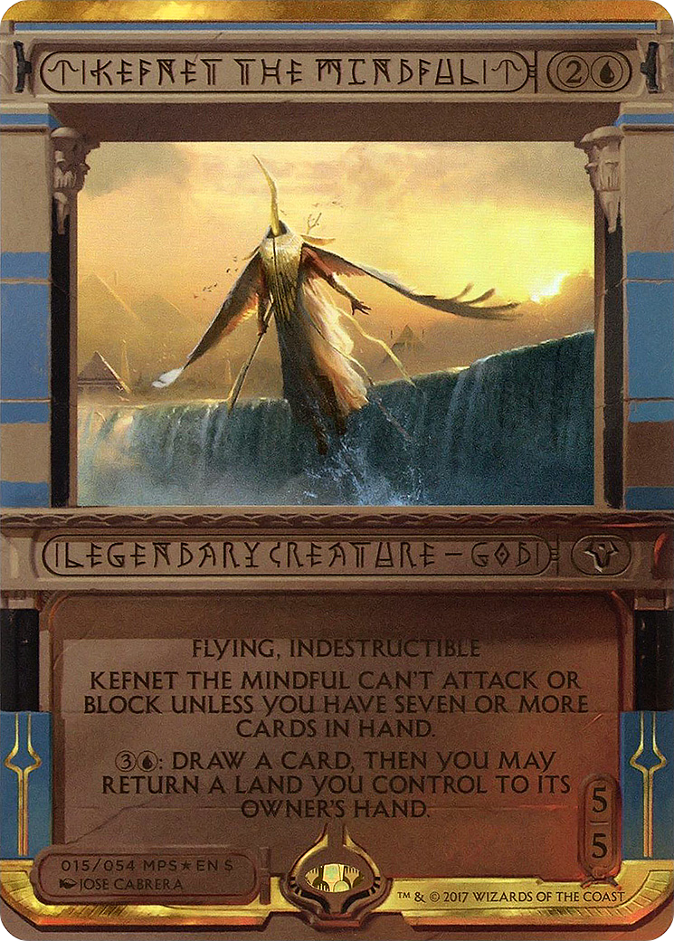 Kefnet the Mindful (MPS2-015) (Borderless) (Foil)