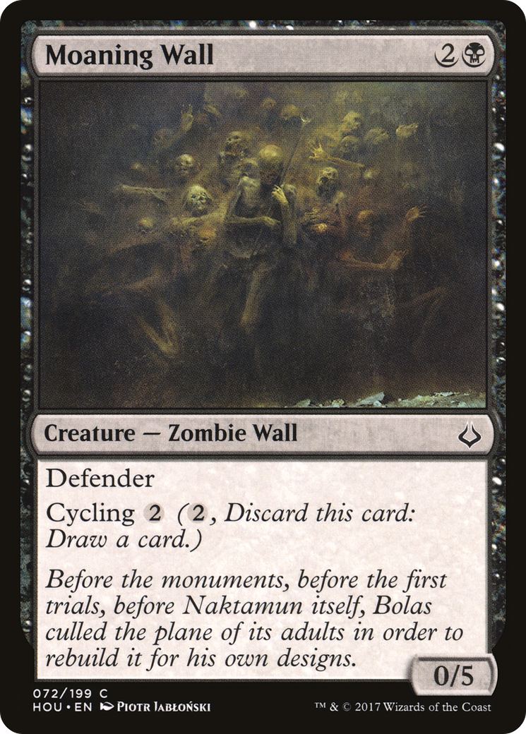 Moaning Wall (HOU-072)