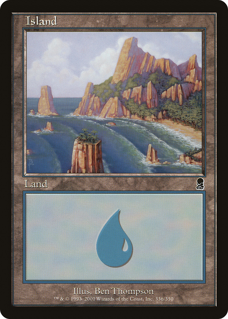 Island (ODY-336) (Foil)