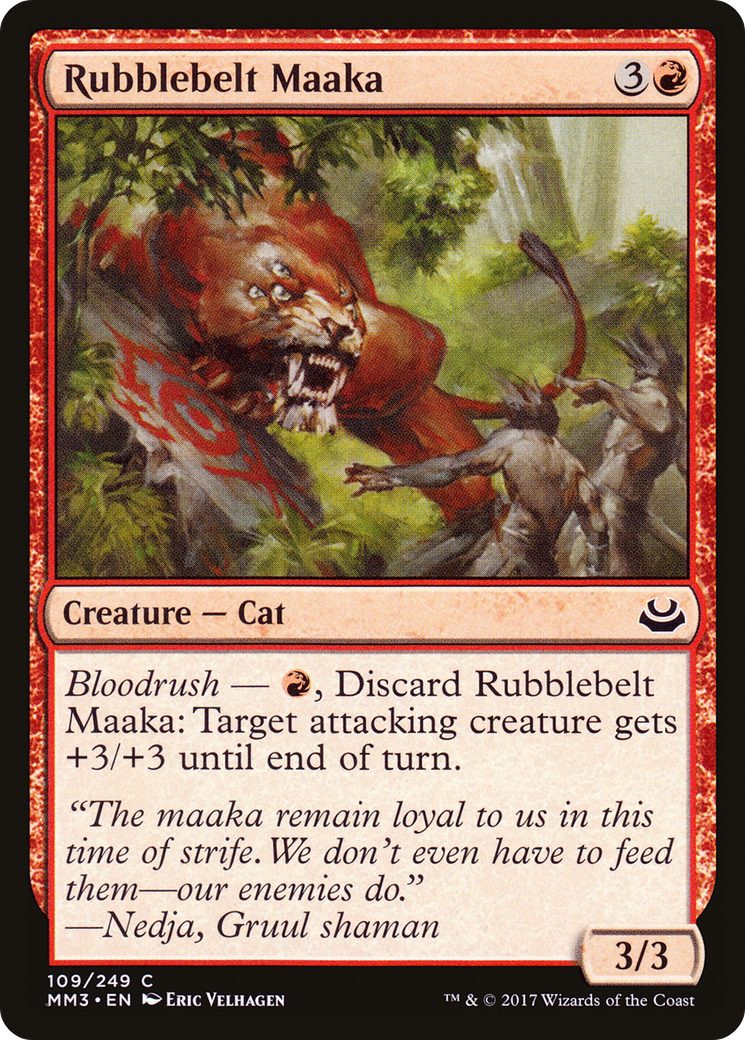 Rubblebelt Maaka (MM3-109) (Foil)