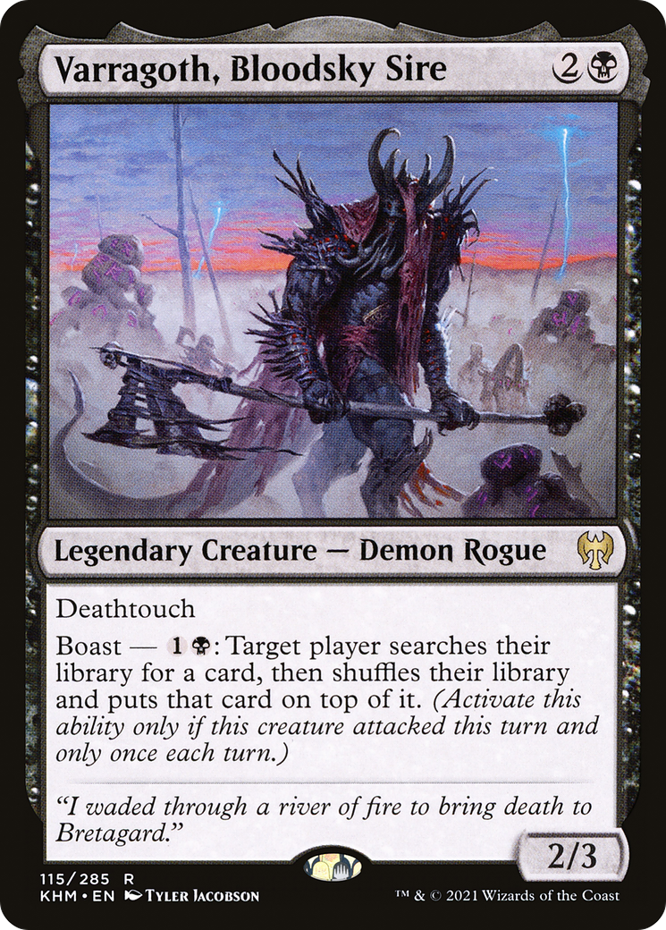 Varragoth, Bloodsky Sire (KHM-115) (Foil)