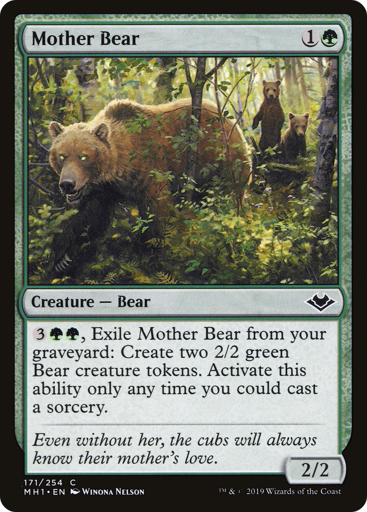 Mother Bear (MH1-171) (Foil)