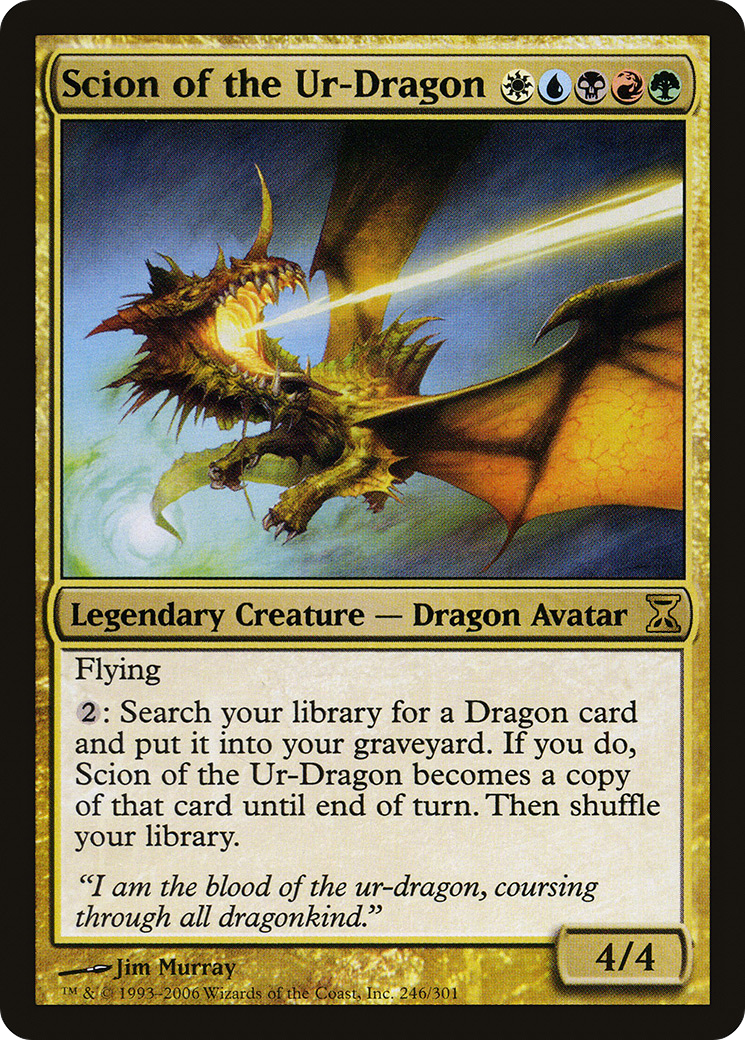 Scion of the Ur-Dragon (TSP-246) (Foil)