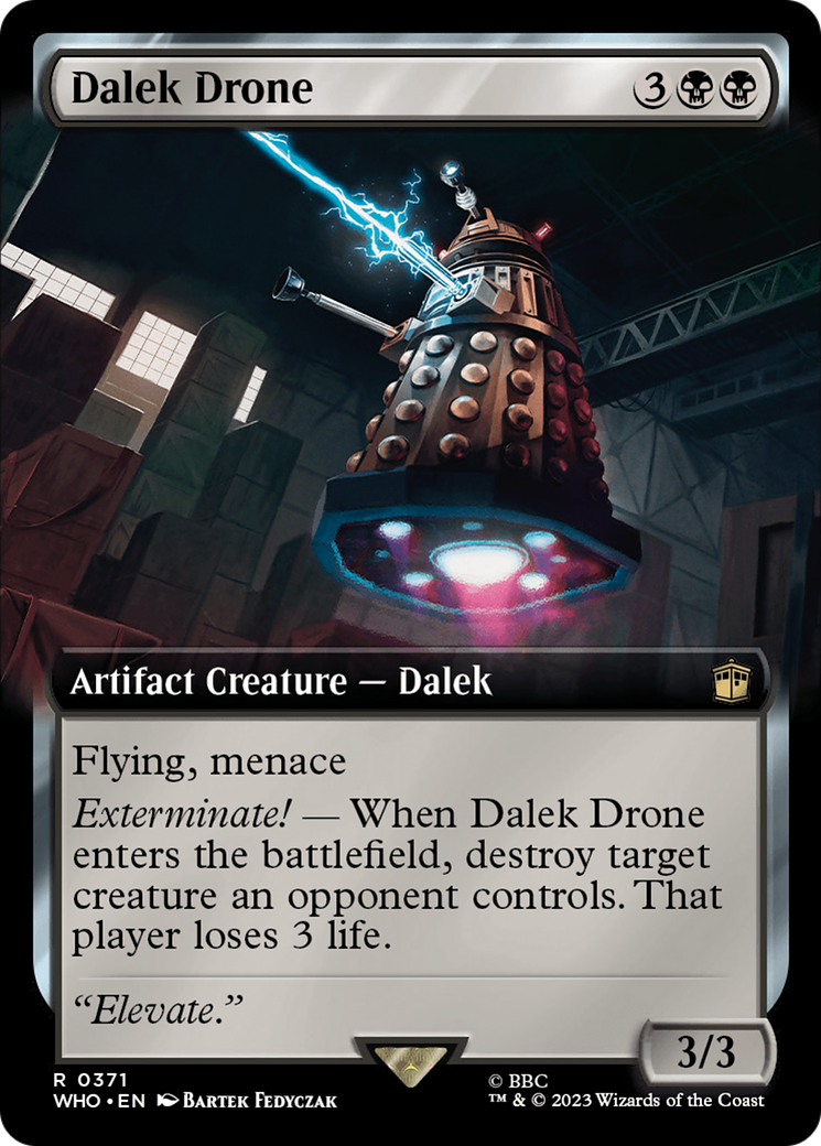 Dalek Drone (WHO-371) (Extended Art) (Foil)