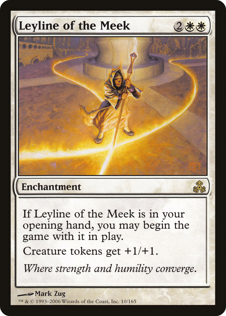 Leyline of the Meek (GPT-010) (Foil)