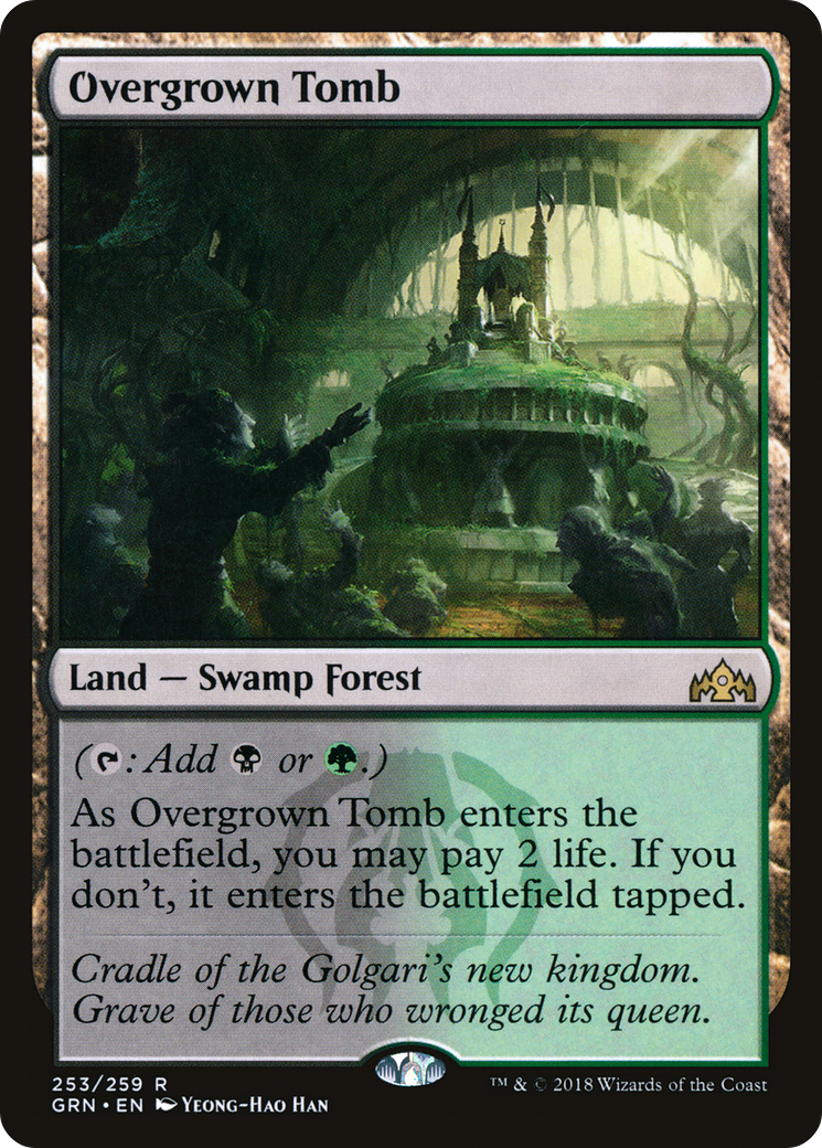 Overgrown Tomb (GRN-253) (Foil)