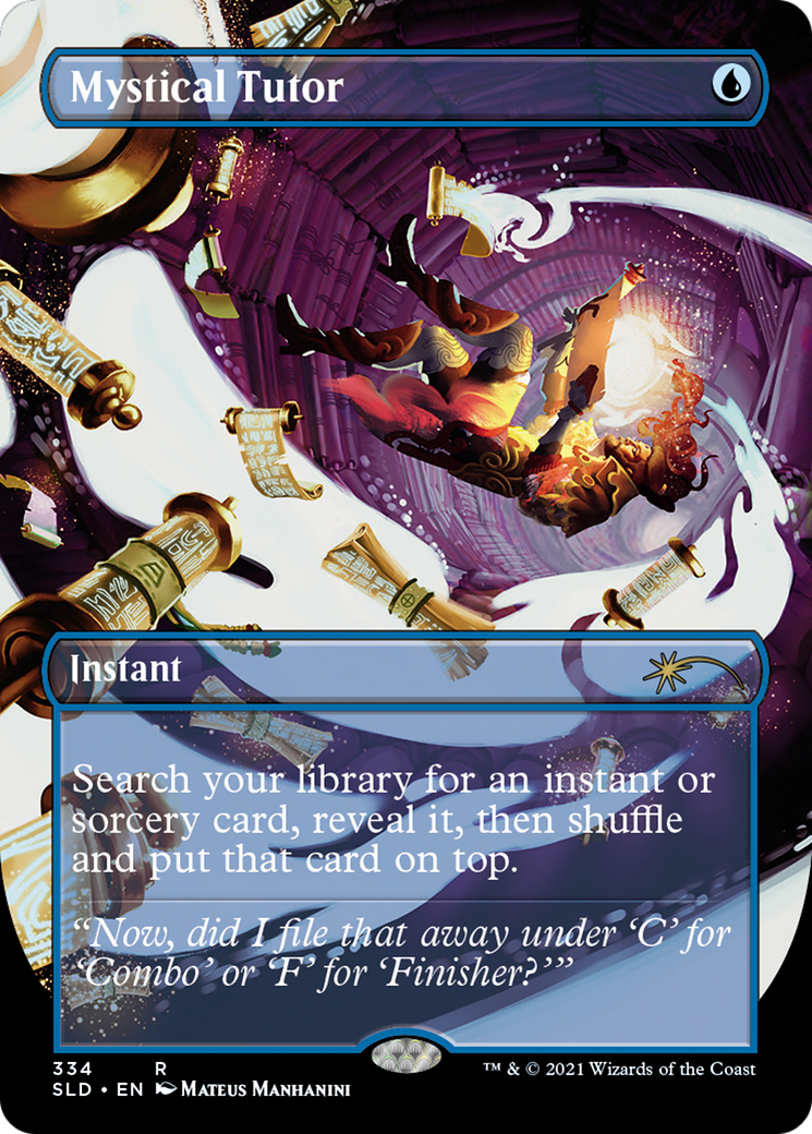 Mystical Tutor (SLD-334) (Borderless)
