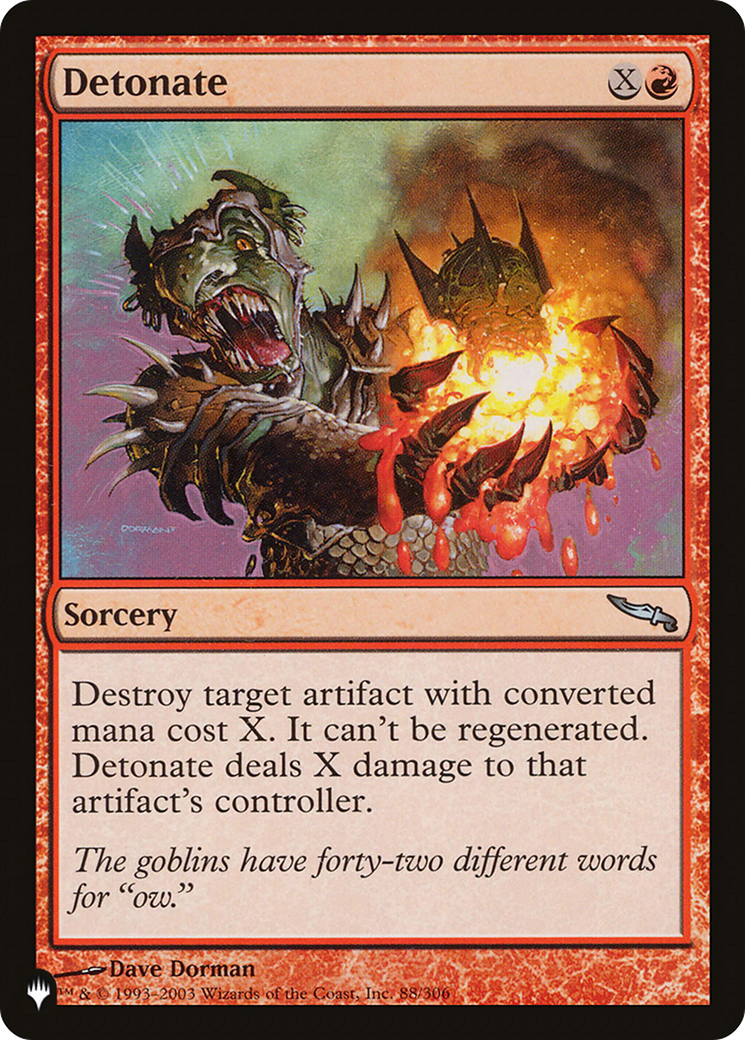 Detonate (LIST-MRD-88)
