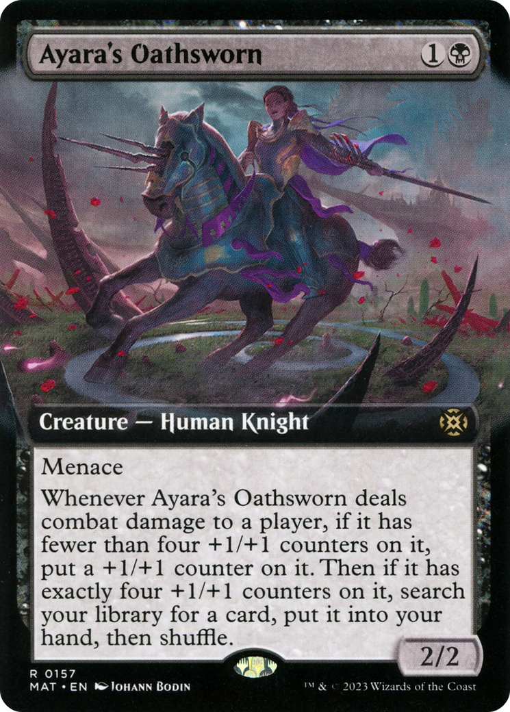 Ayara's Oathsworn (MAT-157) (Extended Art)