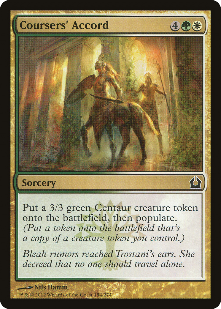 Coursers' Accord (RTR-154) (Foil)