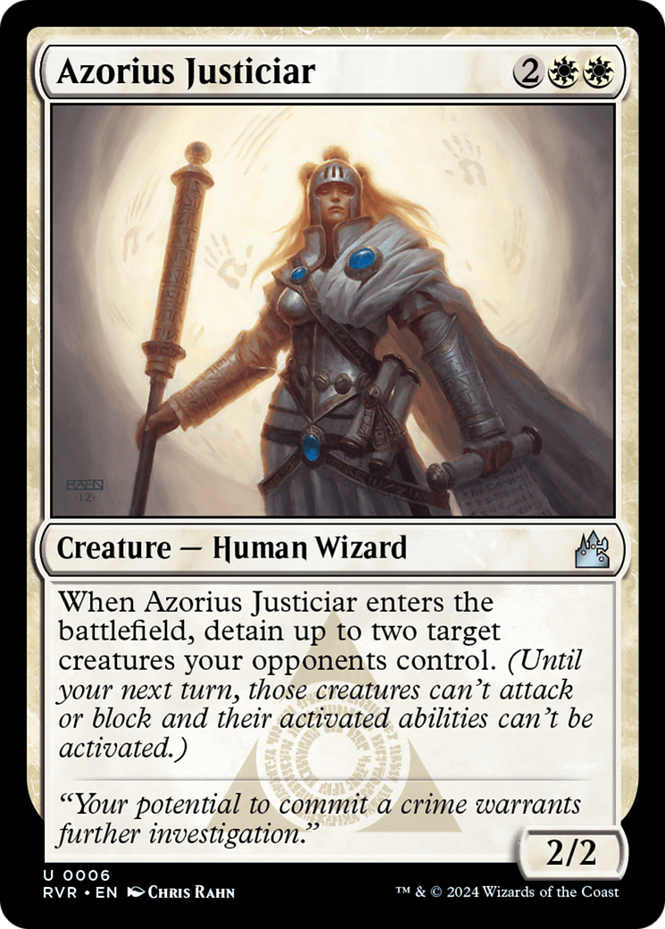 Azorius Justiciar (RVR-006) (Foil)