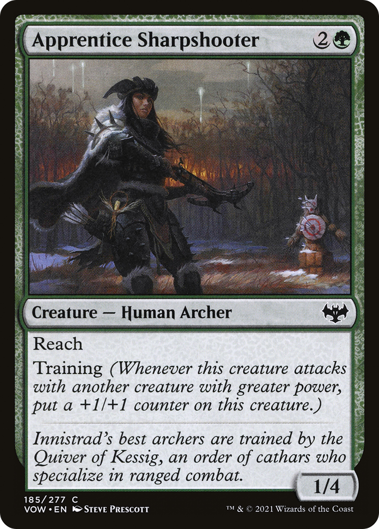 Apprentice Sharpshooter (VOW-185) (Foil)