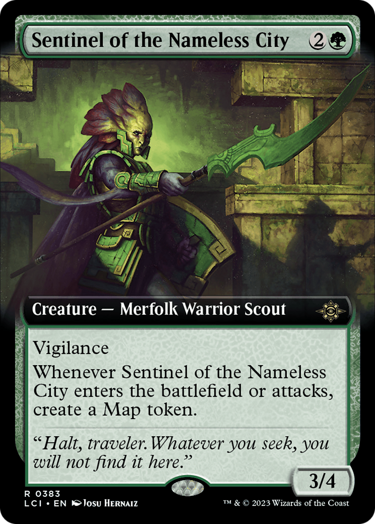 Sentinel of the Nameless City (LCI-383) (Extended Art)
