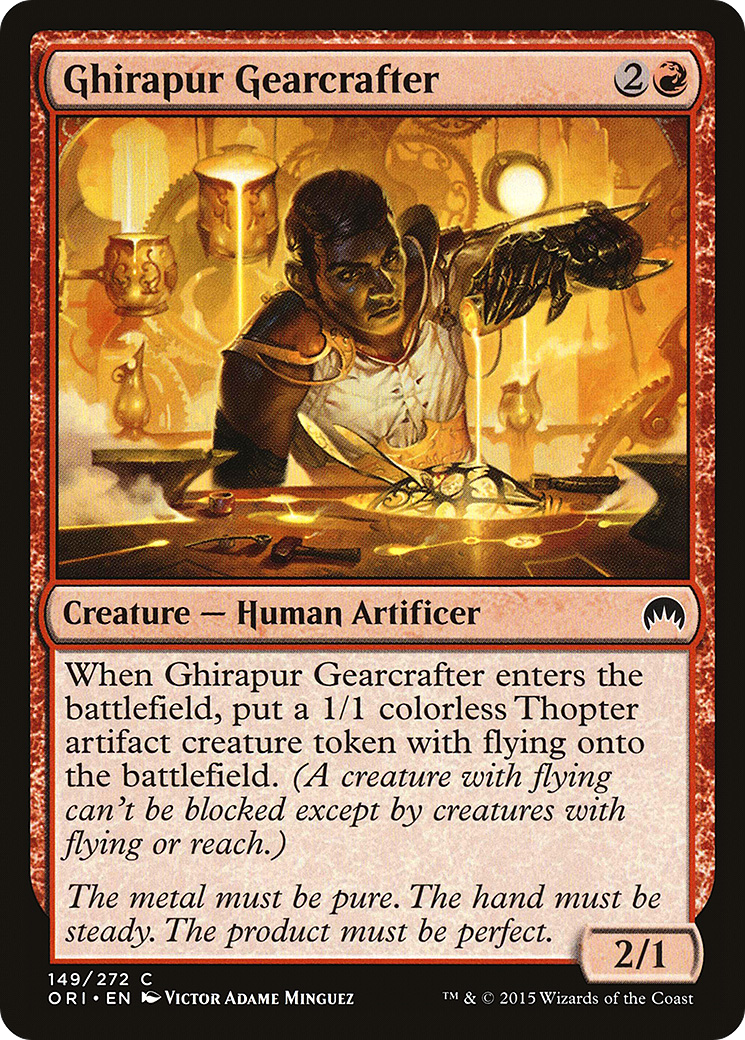 Ghirapur Gearcrafter (ORI-149) (Foil)