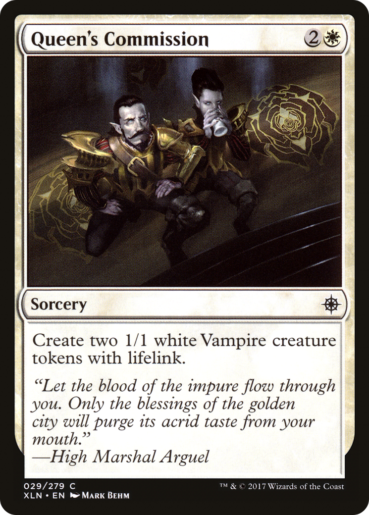 Queen's Commission (XLN-029) (Foil)