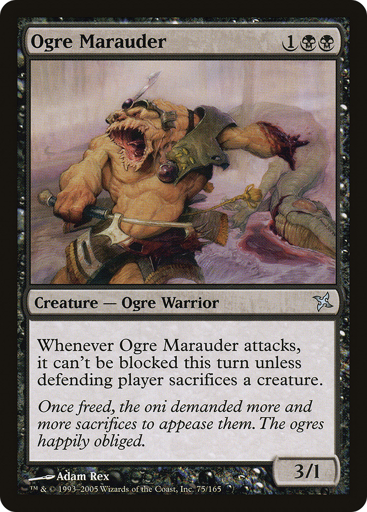 Ogre Marauder (BOK-075) (Foil)
