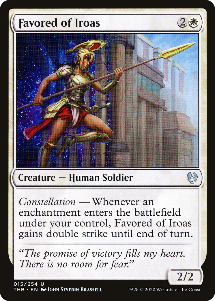 Favored of Iroas (THB-015) (Foil)