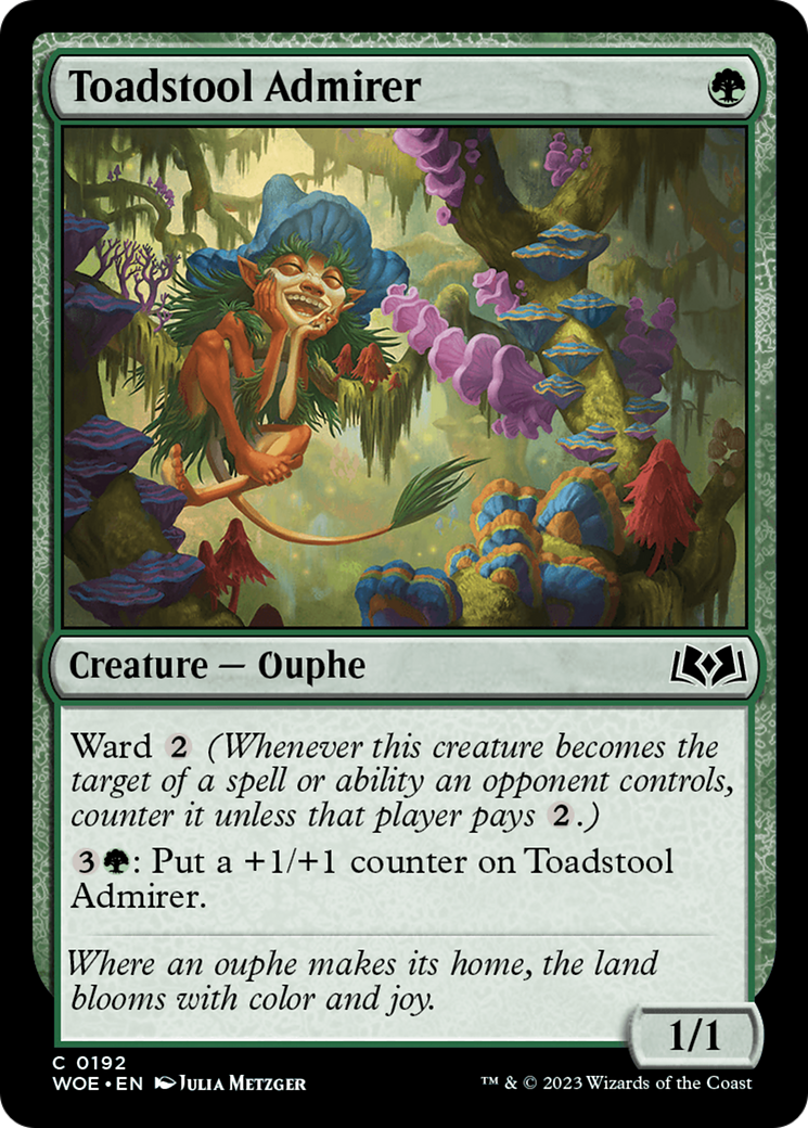 Toadstool Admirer (WOE-192)