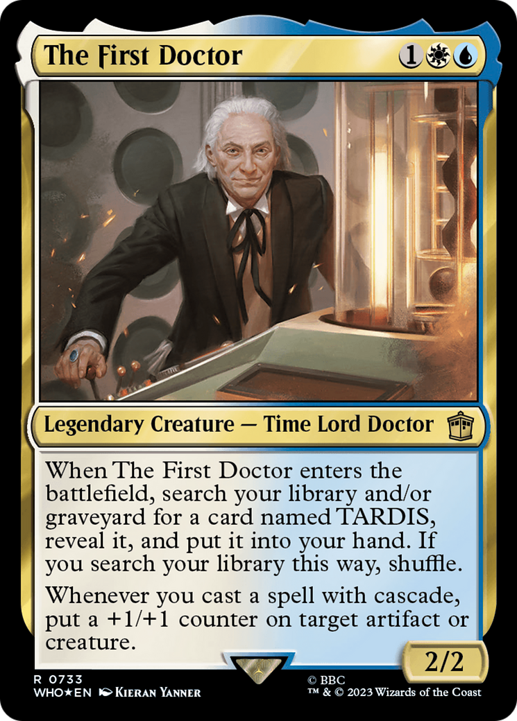 The First Doctor (WHO-733) (Surge Foil)