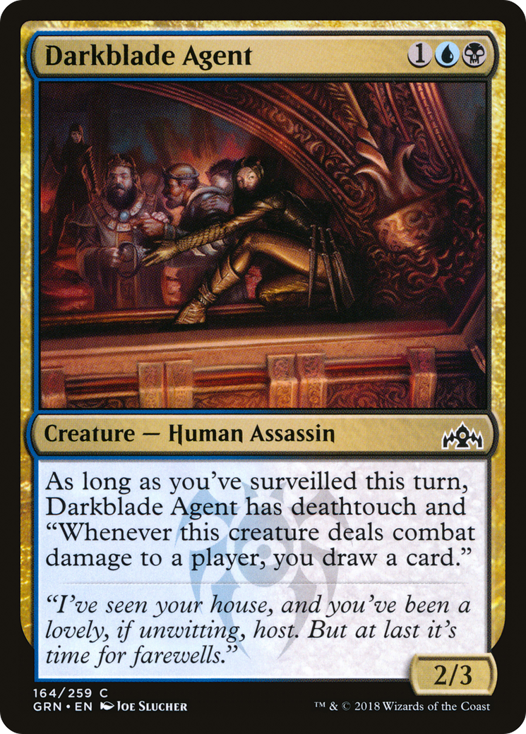 Darkblade Agent (GRN-164) (Foil)