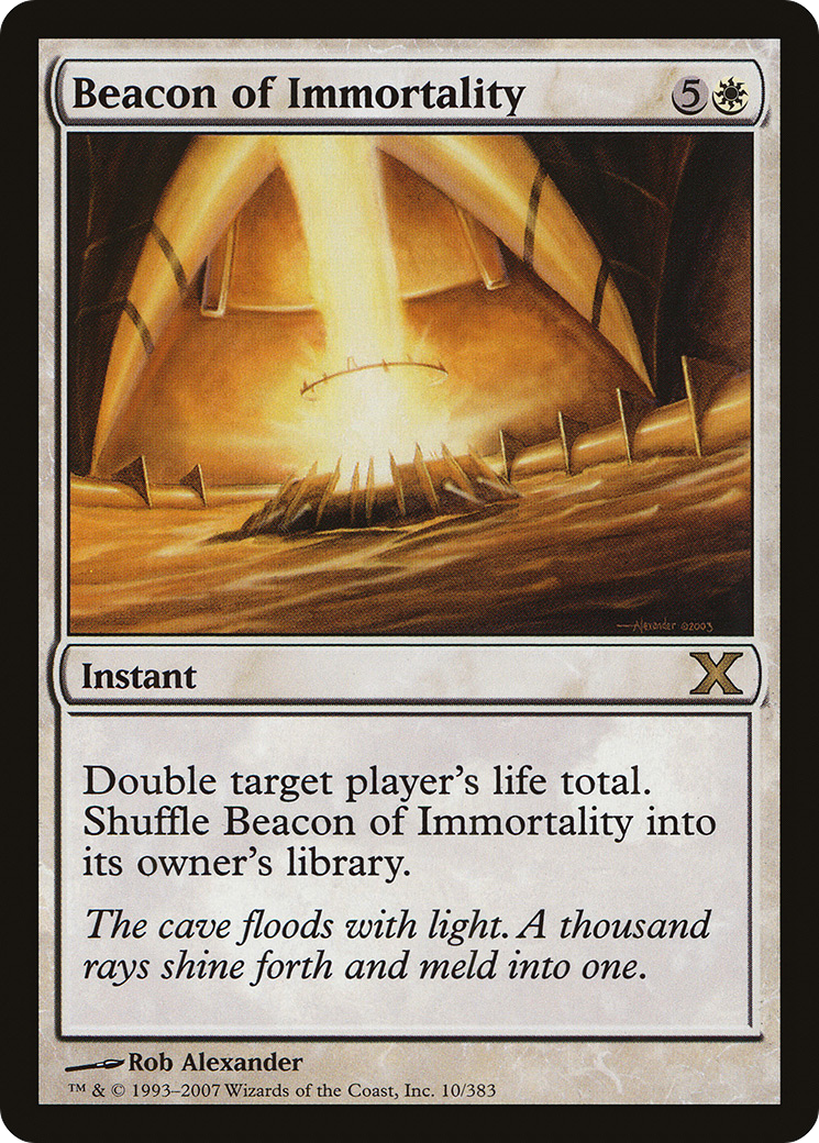 Beacon of Immortality (10E-010) (Foil)