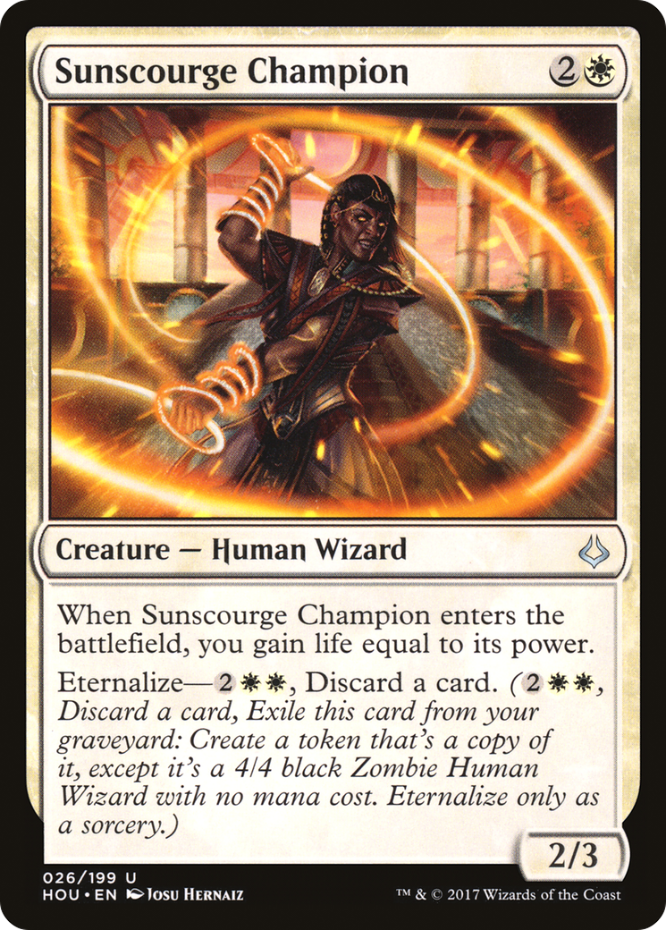 Sunscourge Champion (HOU-026) (Foil)