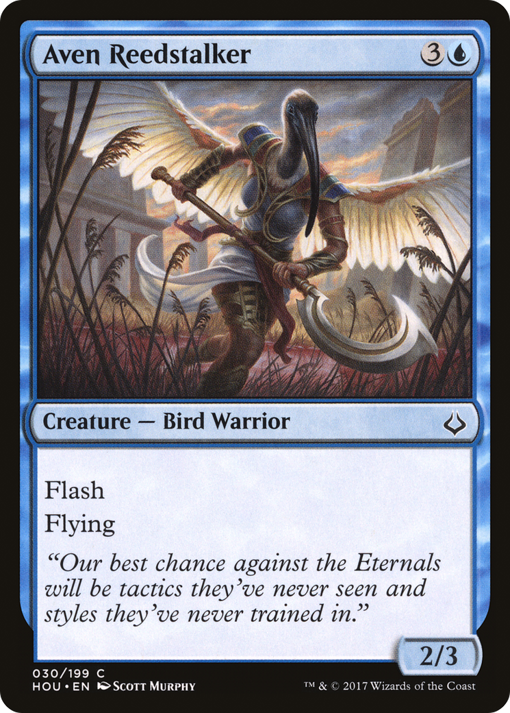 Aven Reedstalker (HOU-030) (Foil)