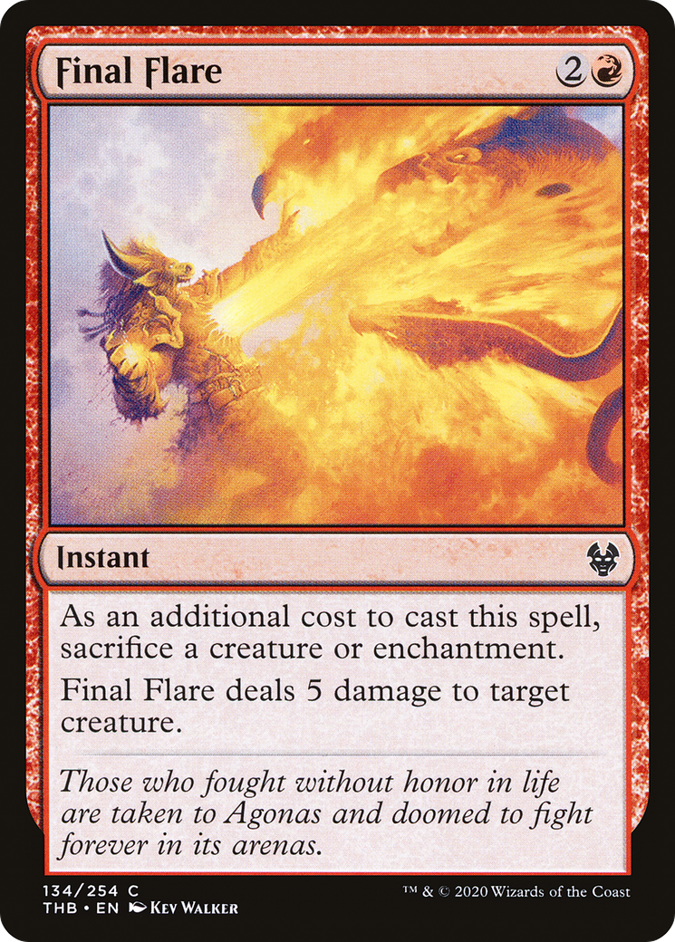 Final Flare (THB-134)