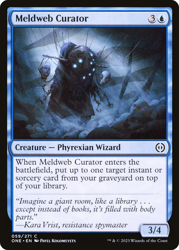 Meldweb Curator (ONE-059) (Foil)