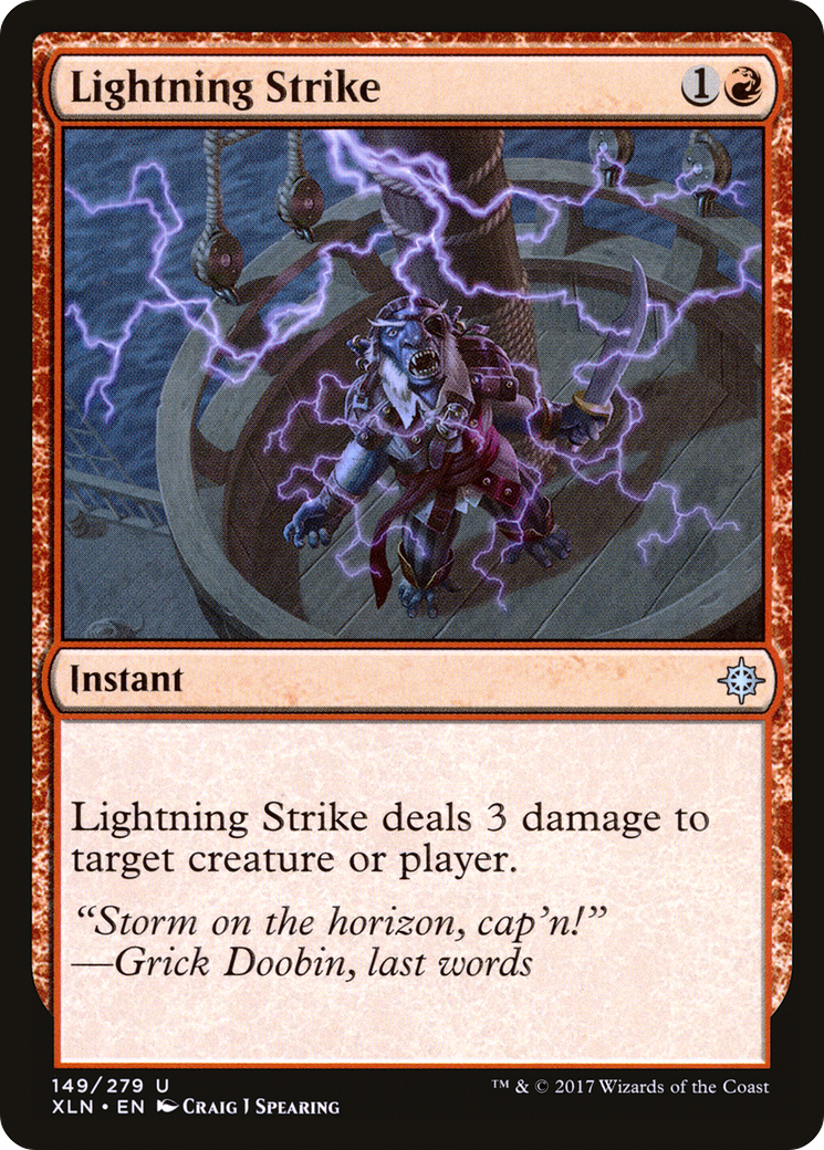 Lightning Strike (XLN-149) (Foil)