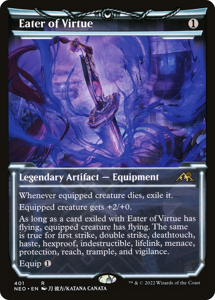 Eater of Virtue (NEO-401) (Showcase) (Foil)