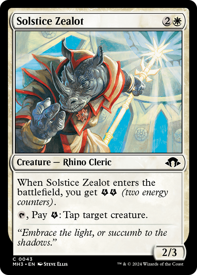 Solstice Zealot (MH3-043) (Foil)