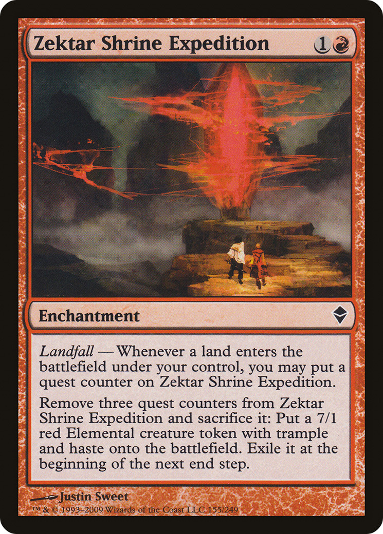 Zektar Shrine Expedition (ZEN-155) (Foil)