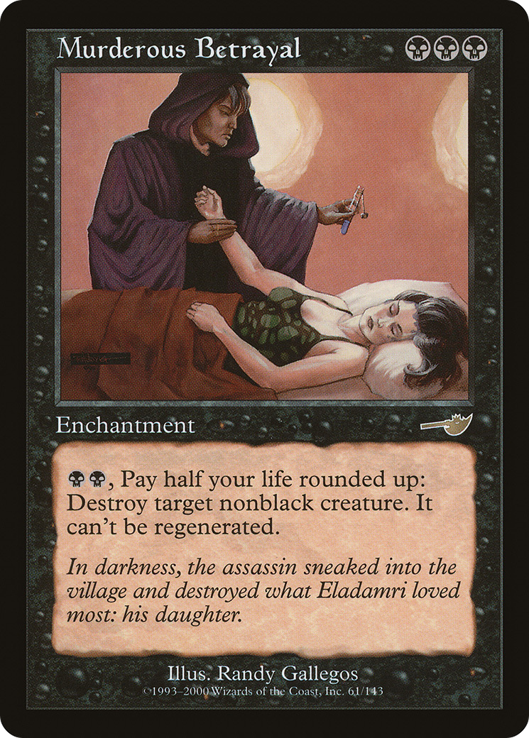 Murderous Betrayal (NMS-061) (Foil)