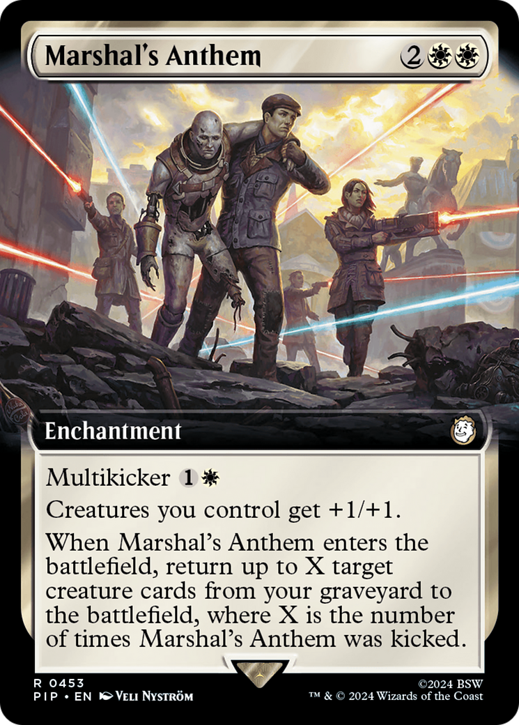 Marshal's Anthem (PIP-453) (Extended Art) (Foil)