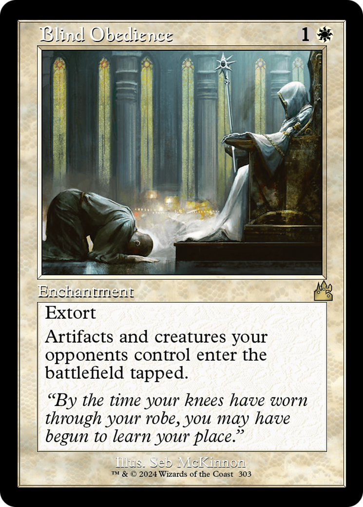 Blind Obedience (RVR-303) (Foil)